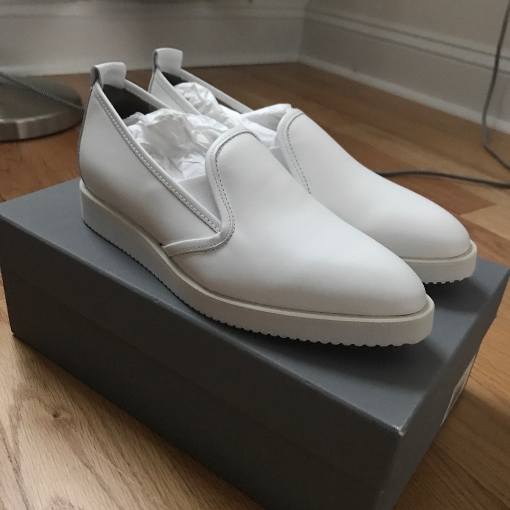 White Everlane Street Shoe